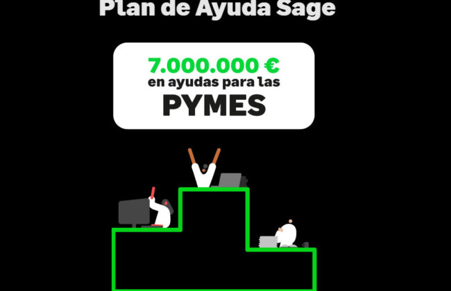 Plan de ayuda de 7 millones de euros para la adquisición de tu software ERP Sage