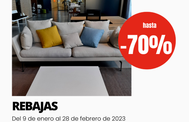 ESTILO: hasta -70% de descuento en productos de nuestro showroom