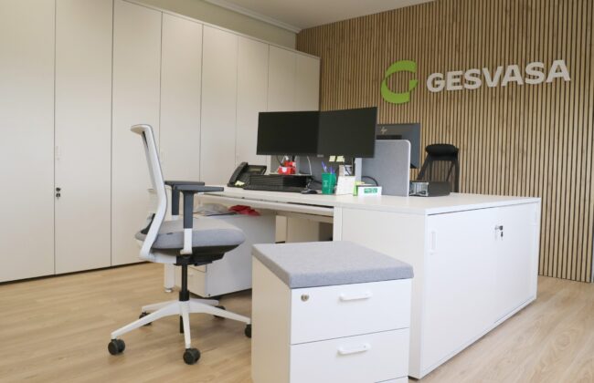 Nuevo proyecto ESTILO: diseño y mobiliario de las oficinas de Gesvasa en Logroño