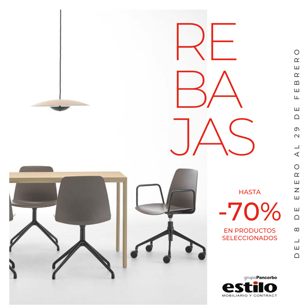 REBAJAS ESTILO: descuentos de hasta el 70% en productos de nuestra exposición