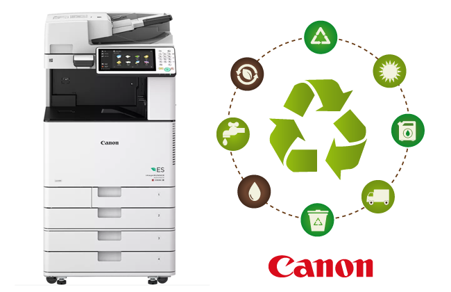 Canon, el fabricante que más apuesta por la economía circular y el medio ambiente