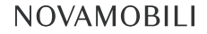 Logo de Novamobili, mobiliario de diseño