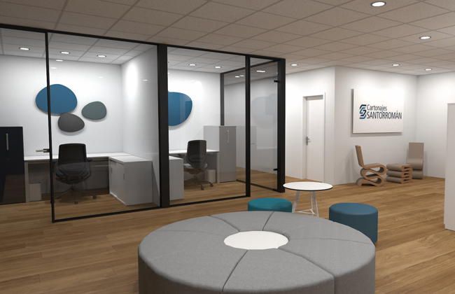 Ventajas de utilizar renders en el diseño de proyectos de oficinas, contract, sanidad y educación